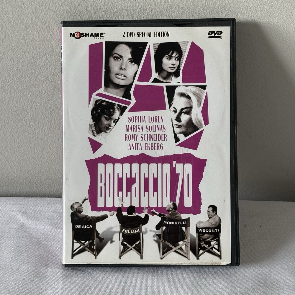 Boccaccio '70 DVD 1962 Special Edition w/ Insert 2 Disc Widescreen Sophia Loren